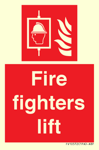 Fire fighters lift